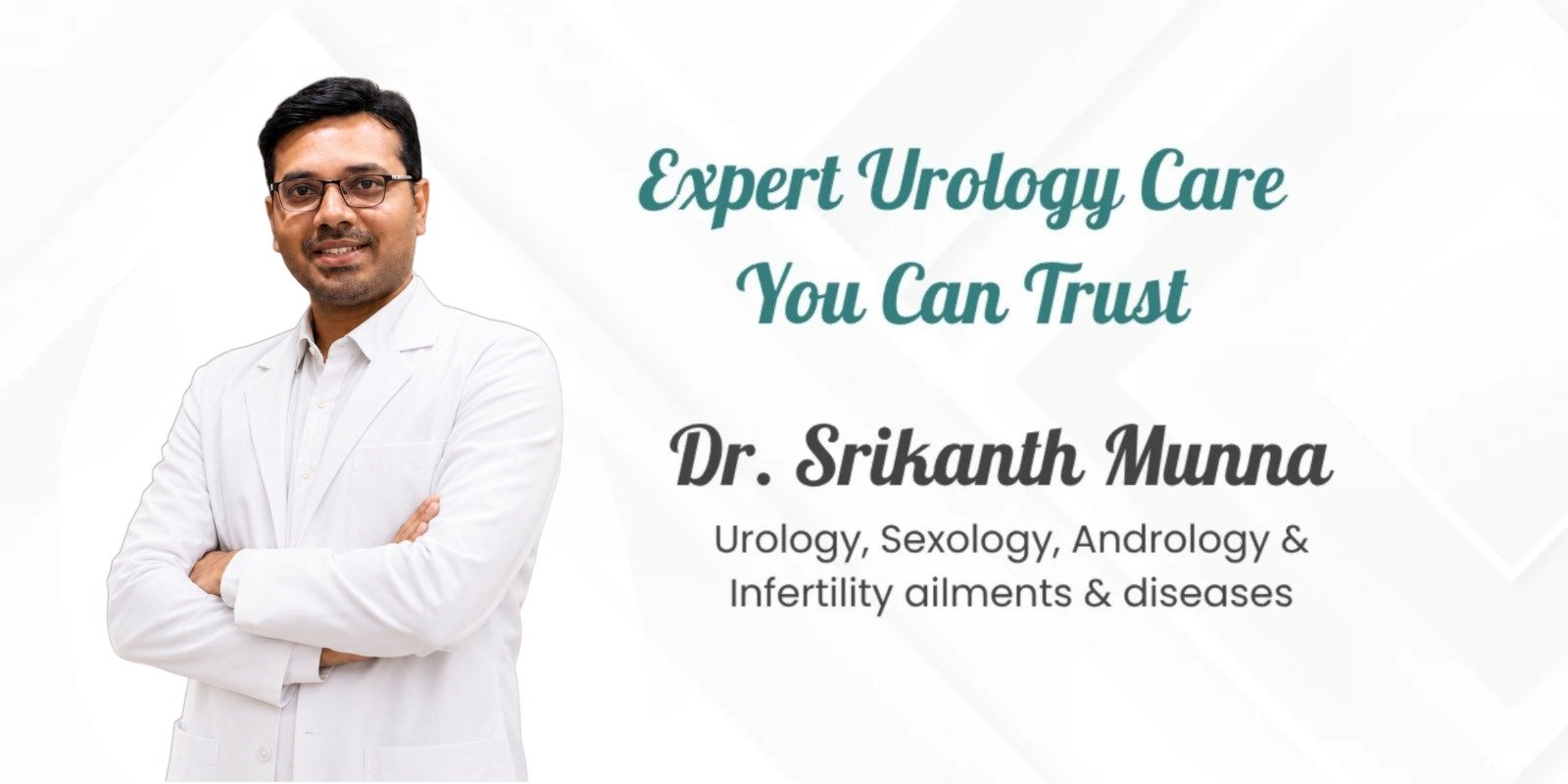 Dr. Srikanth Munna, consultant urologist and andrologist